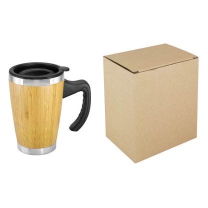 Mug de Bamboo con Asa Plástica - Imagen 3