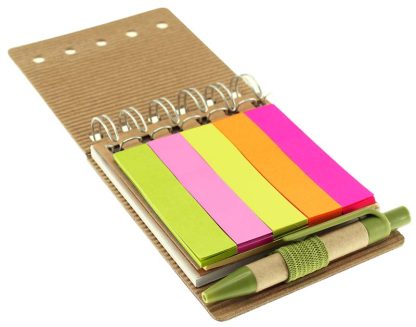 Memo Set Ecológico con Bolígrafo - Imagen 2