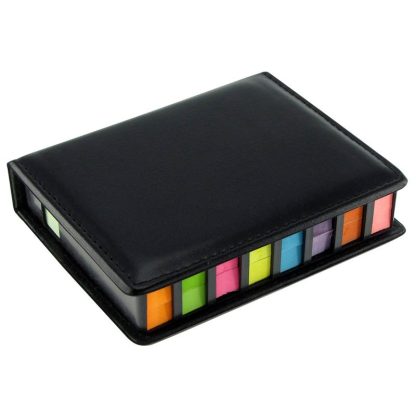 Set de Notas Adhesivas de PU Negro - Imagen 2