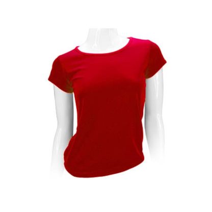 Polera Manga Corta Poliéster Mujer - Imagen 7