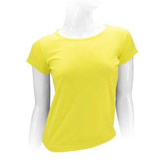 Polera Manga Corta Poliéster Mujer