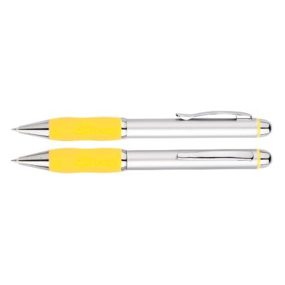 Bolígrafo Plástico Qasar Silver - Imagen 5