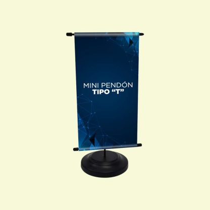 Mini T Mini Pendón T Mini pendones T